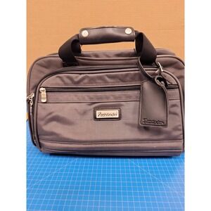 Pathfinder Rolling Carry On Bag Suitcase Travel Business Gray 16 inch Polyester